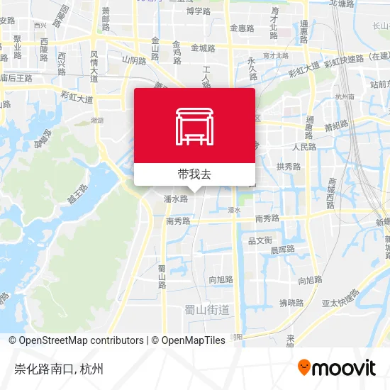 崇化路南口地图