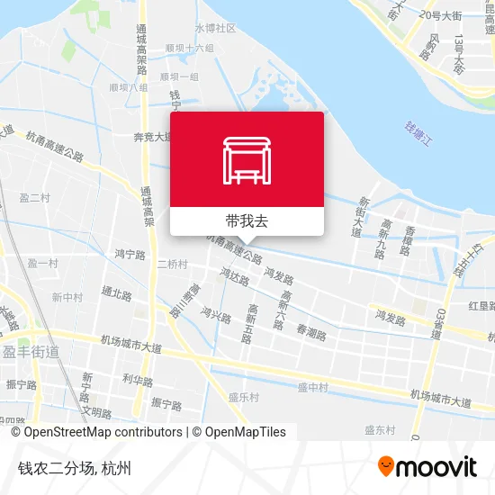 钱农二分场地图