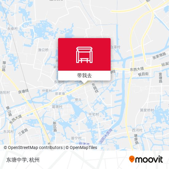 东塘中学地图