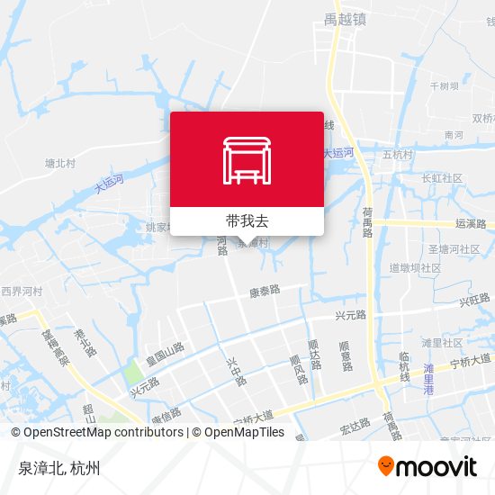 泉漳北地图