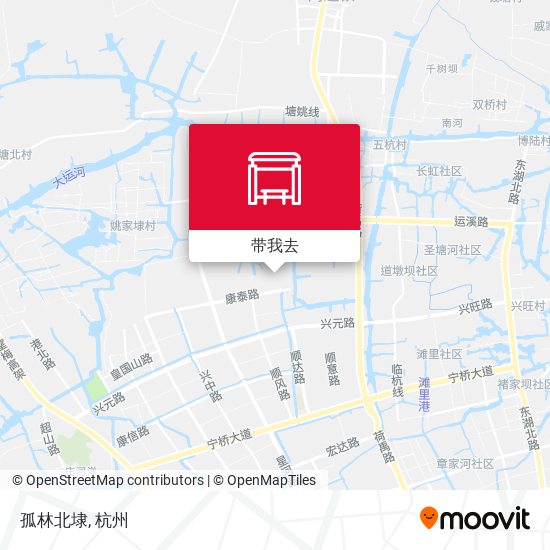 孤林北埭地图