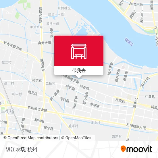 钱江农场地图