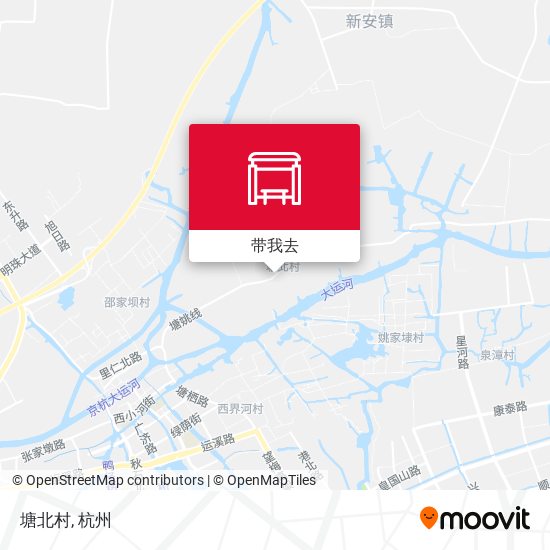 塘北村地图