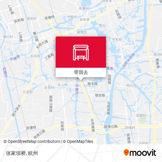 张家坝桥地图