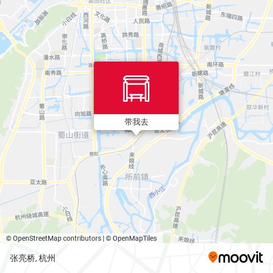 张亮桥地图
