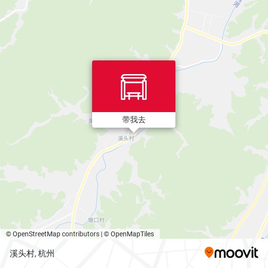 溪头村地图
