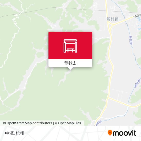 中潭地图