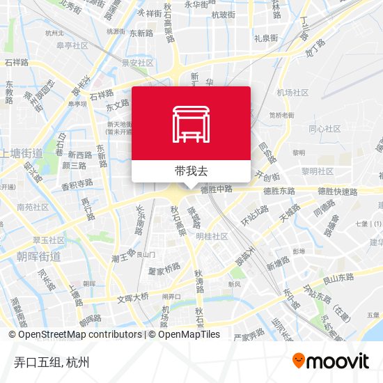 弄口五组地图