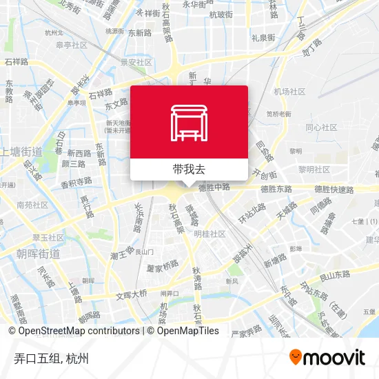 弄口五组地图