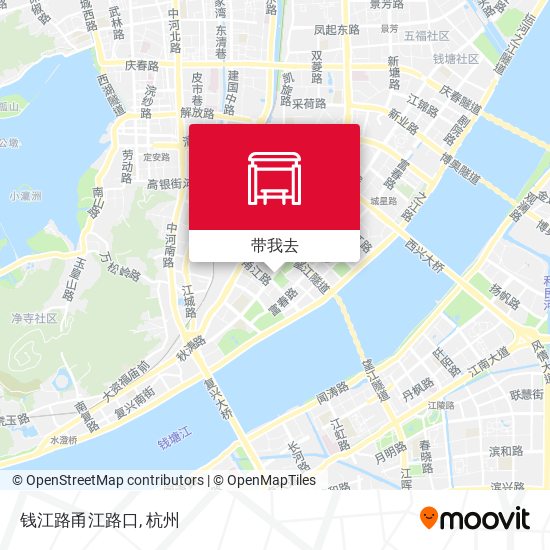 钱江路甬江路口地图