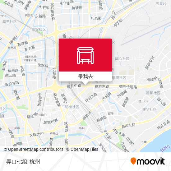 弄口七组地图