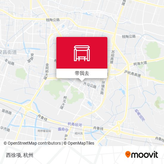 西徐项地图