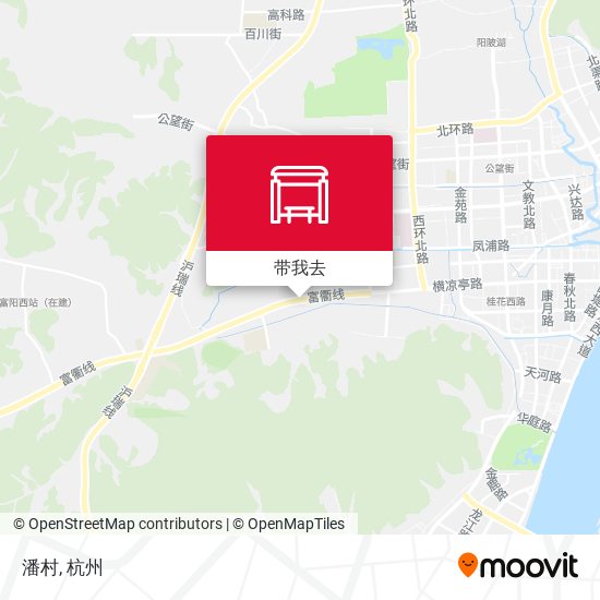 潘村地图