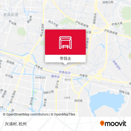 兴浦村地图