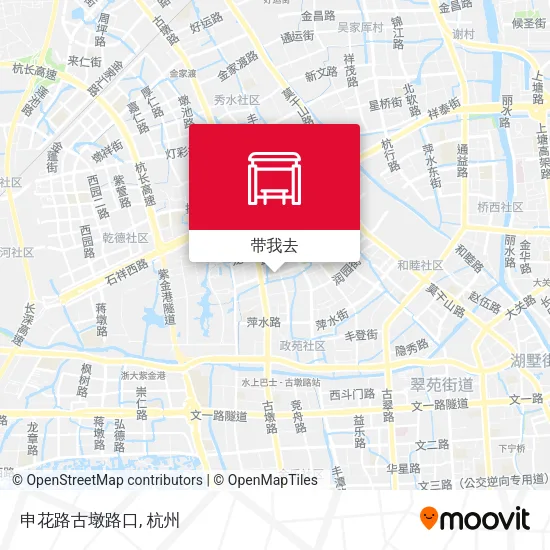 申花路古墩路口地图