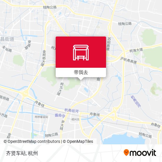 齐贤车站地图
