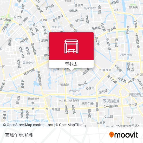西城年华地图
