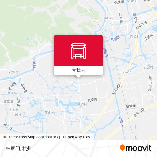 韩家门地图