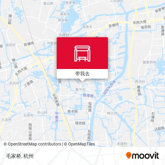 毛家桥地图