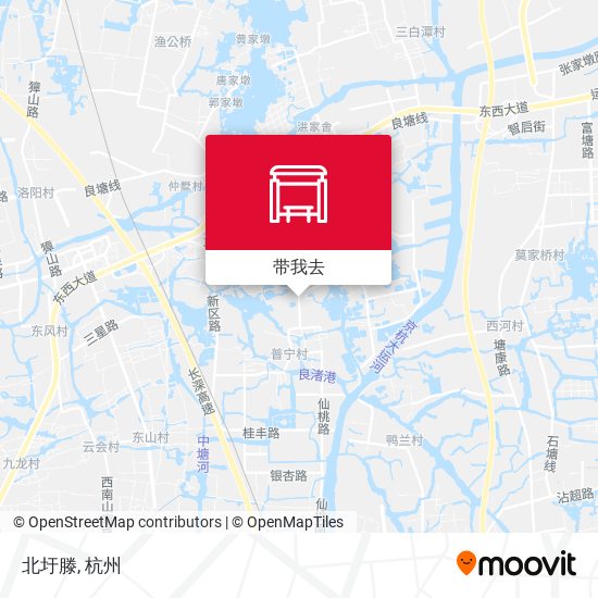 北圩滕地图