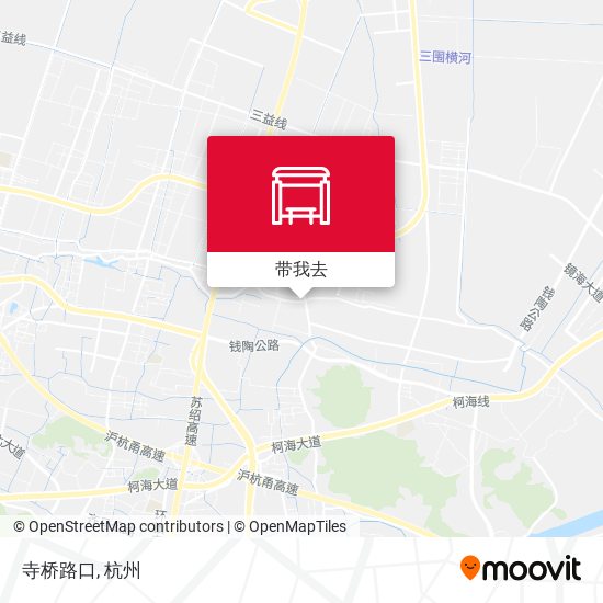 寺桥路口地图