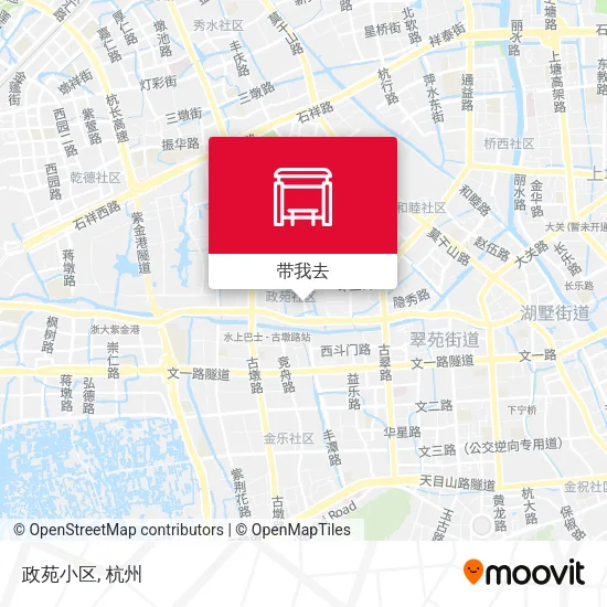 政苑小区地图