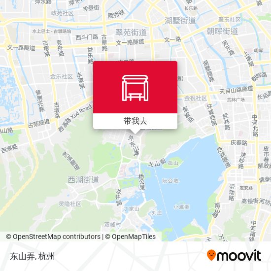 东山弄地图