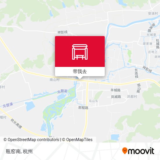 瓶窑南地图