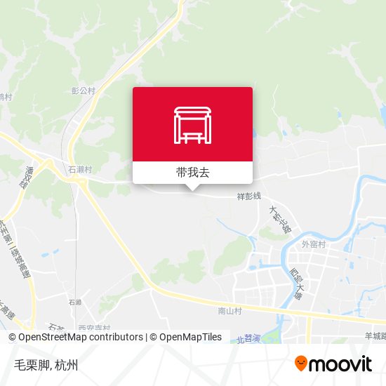毛栗脚地图