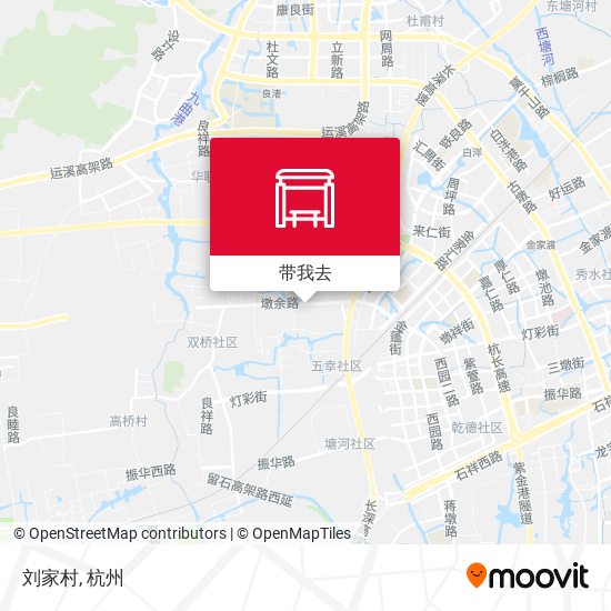 刘家村地图