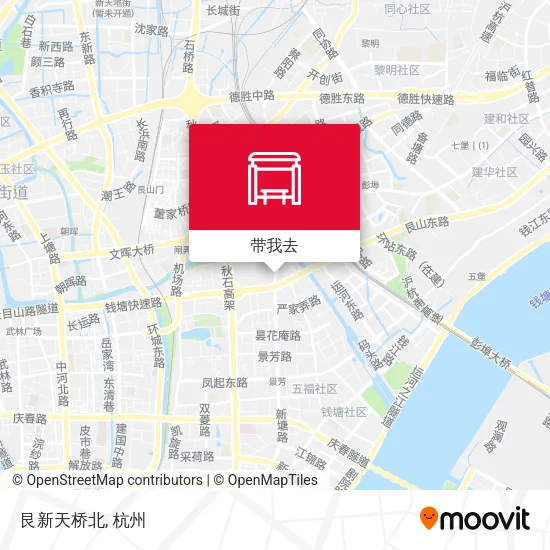 艮新天桥北地图