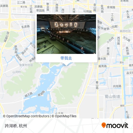 跨湖桥地图