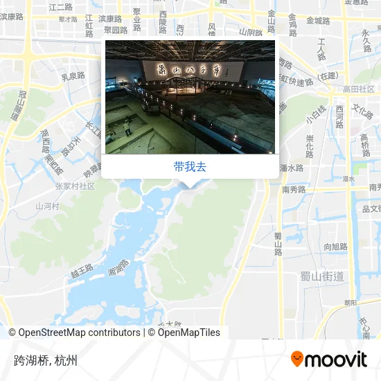 跨湖桥地图
