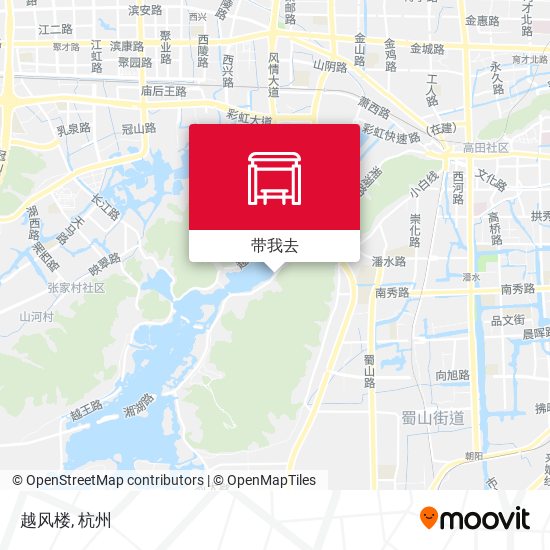 越风楼地图