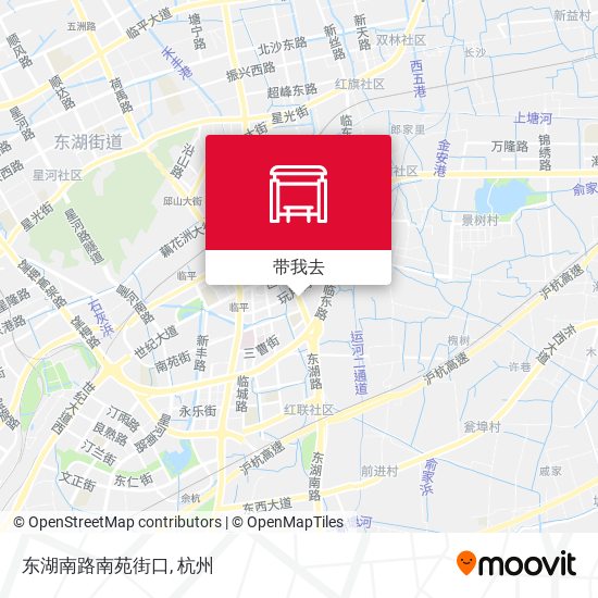 东湖南路南苑街口地图