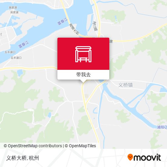 义桥大桥地图
