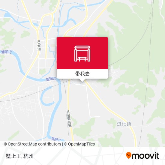 墅上王地图