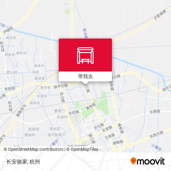 长安骆家地图