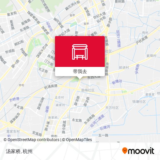 汤家桥地图