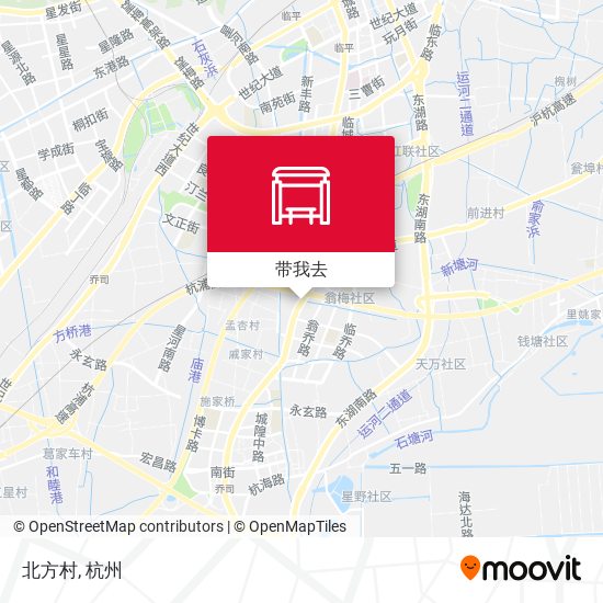 北方村地图