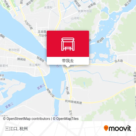 三江口地图