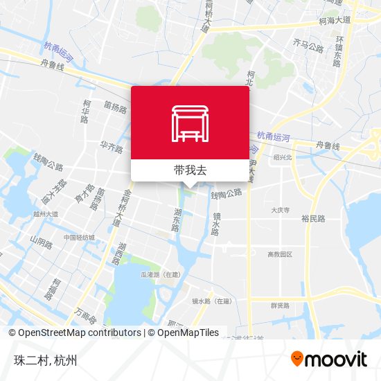 珠二村地图