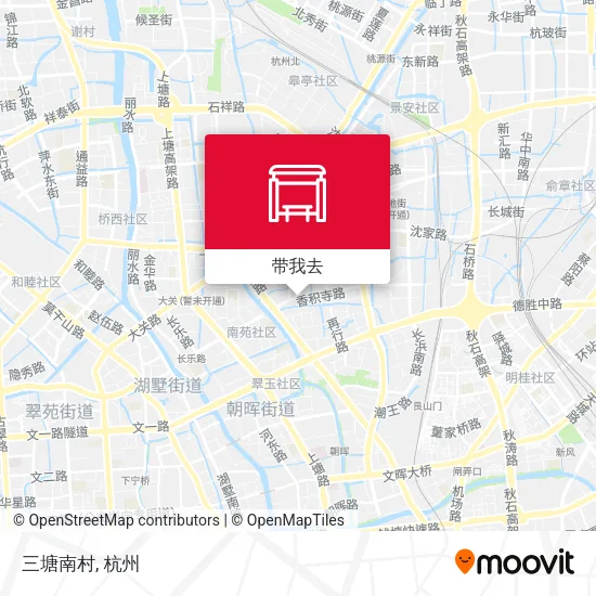 三塘南村地图