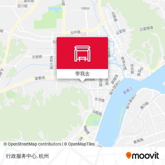 行政服务中心地图