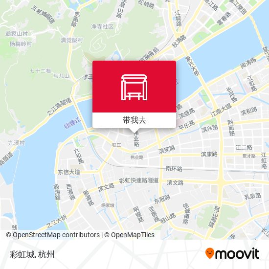 彩虹城地图