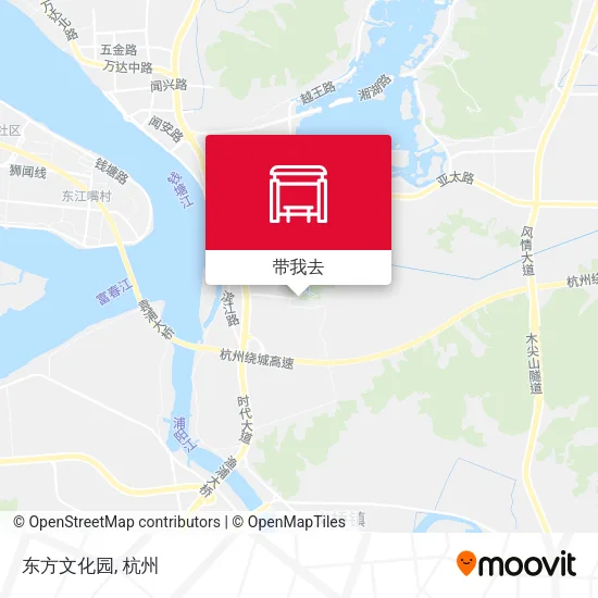 东方文化园地图