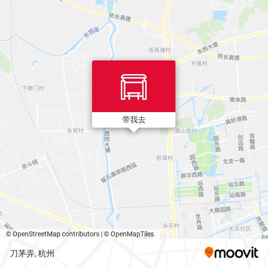 刀茅弄地图