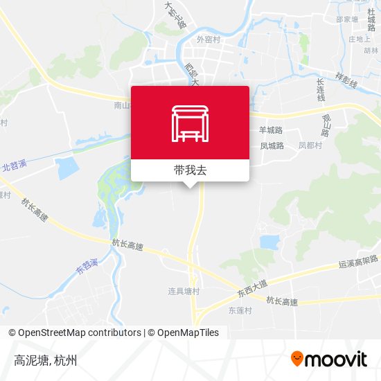 高泥塘地图
