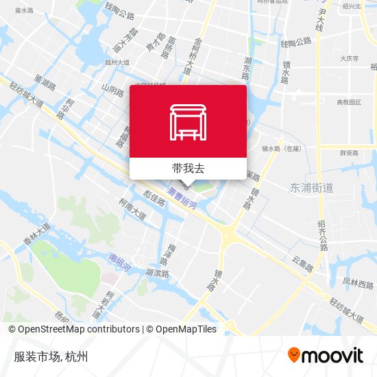 服装市场地图