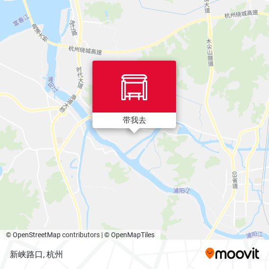 新峡路口地图